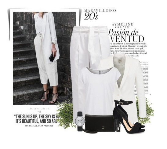 White total look