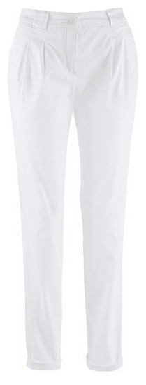 Białe spodnie chino