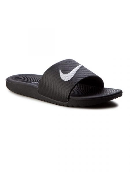 Klasyczne czarno-białe klapki Nike