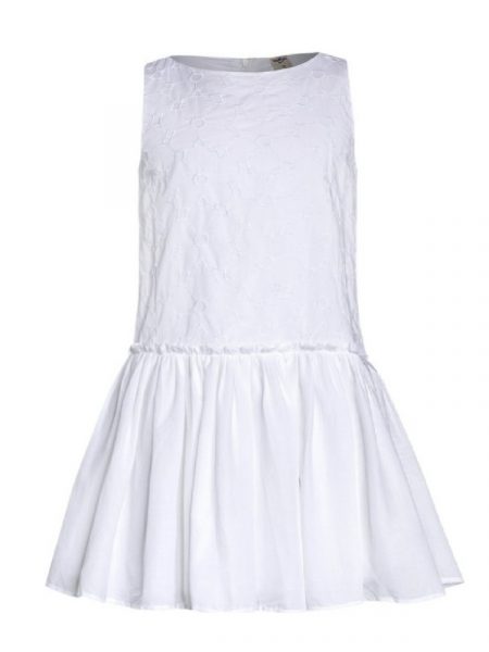 Biała sukienka dla dziewczynki idealna na lato