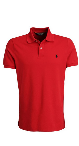 Czerwona koszulka Ralph Lauren