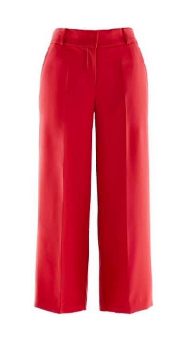 Eleganckie spodnie w kolorze czerwonym