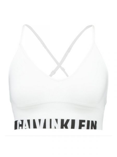 Biały biustonosz marki Calvin Klein