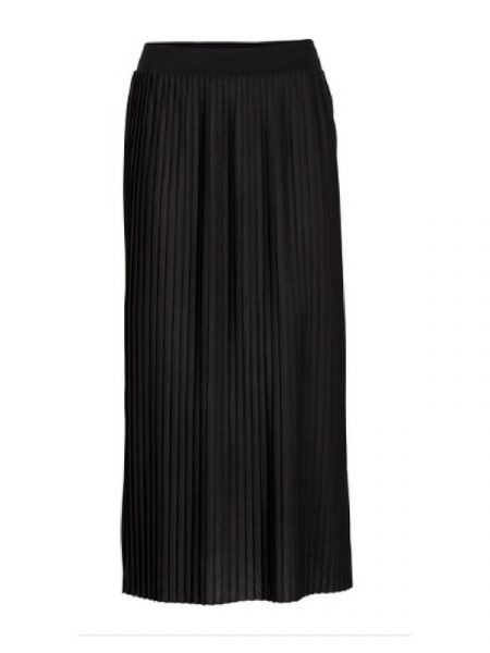 Czarna, klasyczna spódnica plisowana