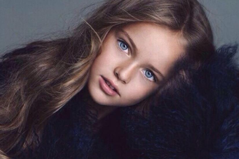 Kristina Pimenova najmłodsza modelka najpiękniejsze dziecko rosjanka