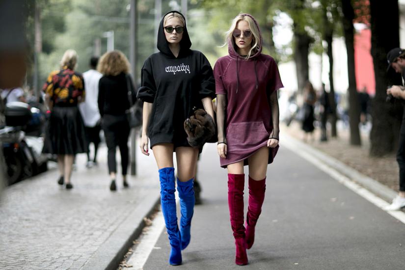 Trend na sportowe ubrania opanował ulice stolic mody