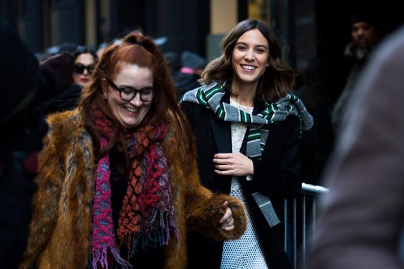 Street style na Tygodniu mody w Nowym Jorku - zima 2017/2018