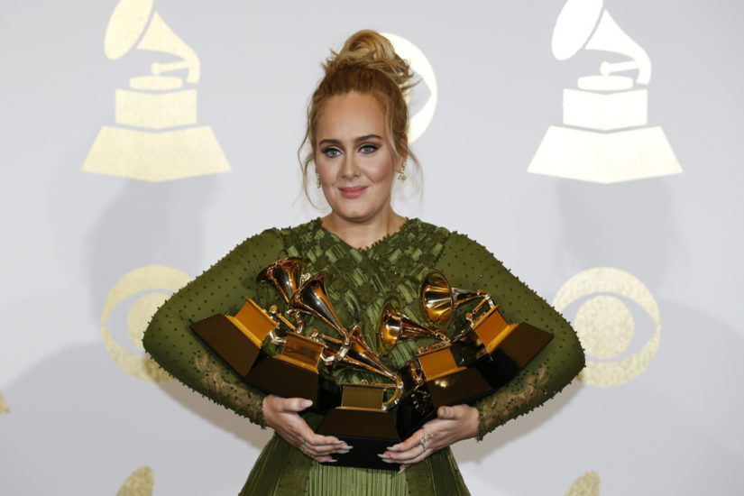 Adele w tym roku zdobyła wiele nagród Grammy
