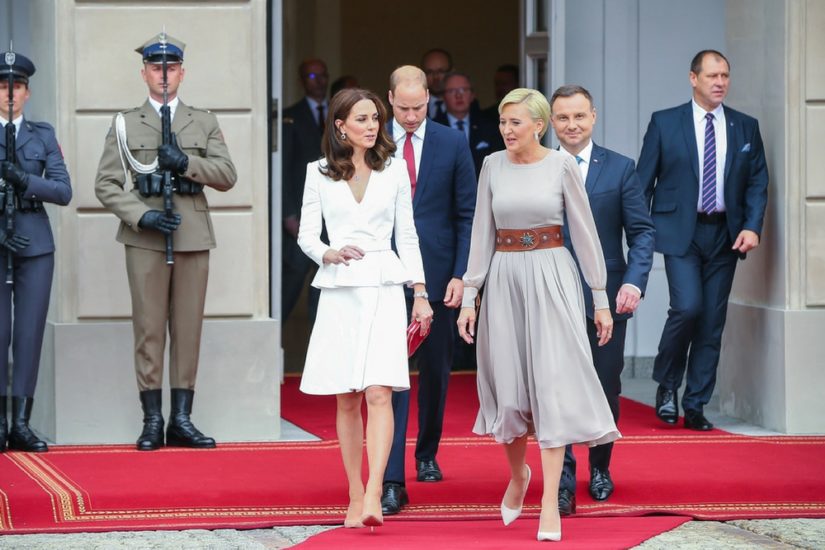 brytyjska para książęca w Polsce