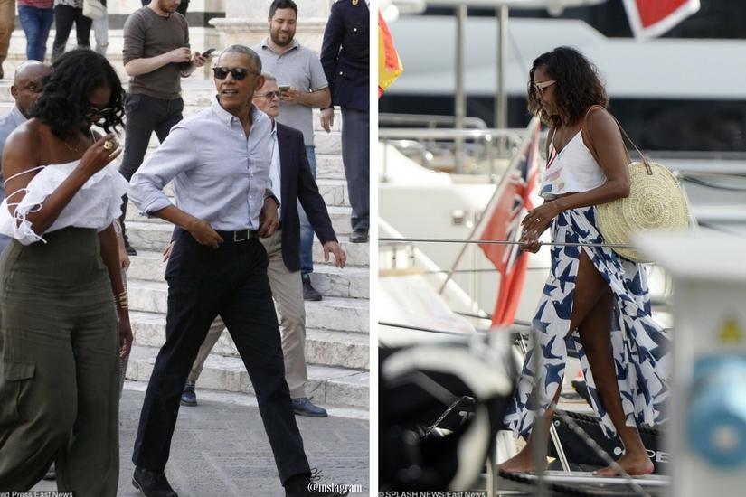 Michelle Obama stawia teraz na wyluzowane stroje, bo już nie musi martwić się etykietą