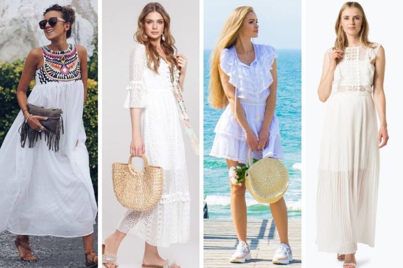 Białe Sukienki Na Lato 2019 Najpiękniejsze Fasony Na Upały Allani